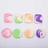 New BB cream puff, foundation cotton pad, round concealer, dry and wet dual-purpose makeup tool, 4 pieces, latex for wholesale Specification image